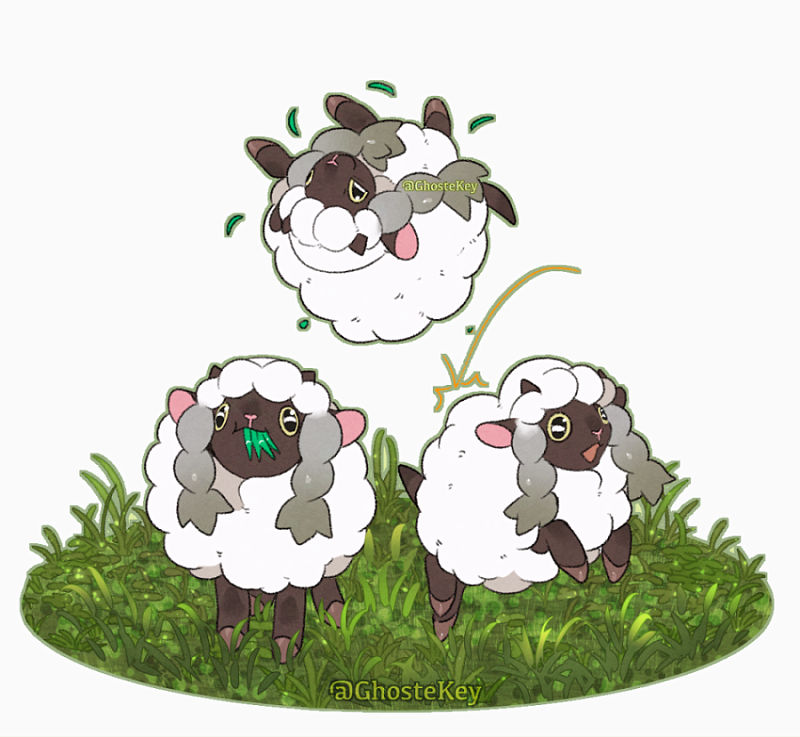 Pokemon Wooloo by GhosteKey on DeviantArt