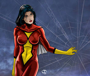 Spider-Woman Pinup