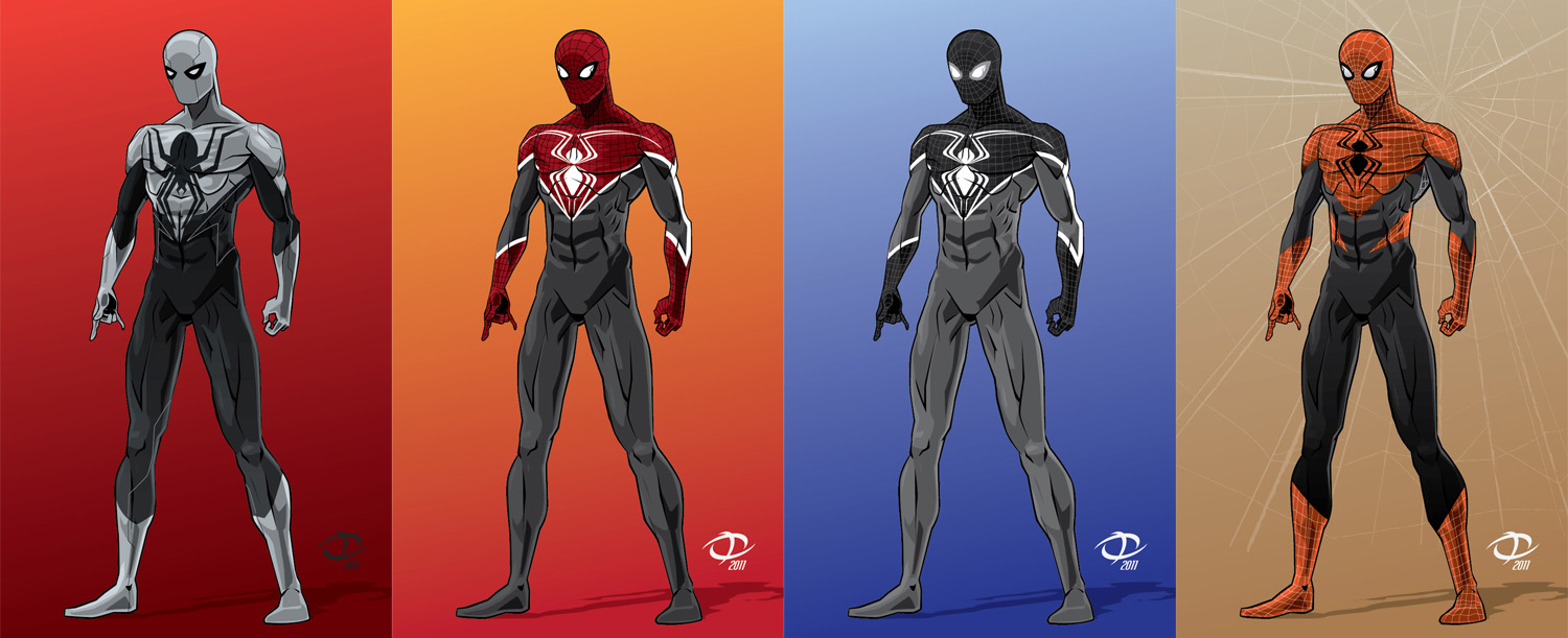 Spider-Man:Webhead 2.0 designs