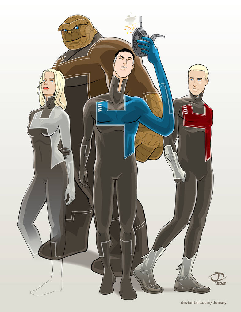 Fantastic Four costume redesign by Tloessy on DeviantArt