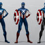 Spider-Man as Captain America