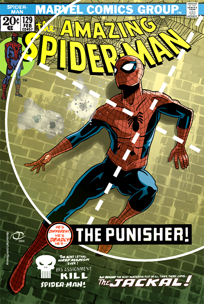 Amazing Spider Man 129 cover recreation by Tloessy on DeviantArt