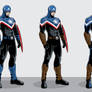 Captain America costume redesigns