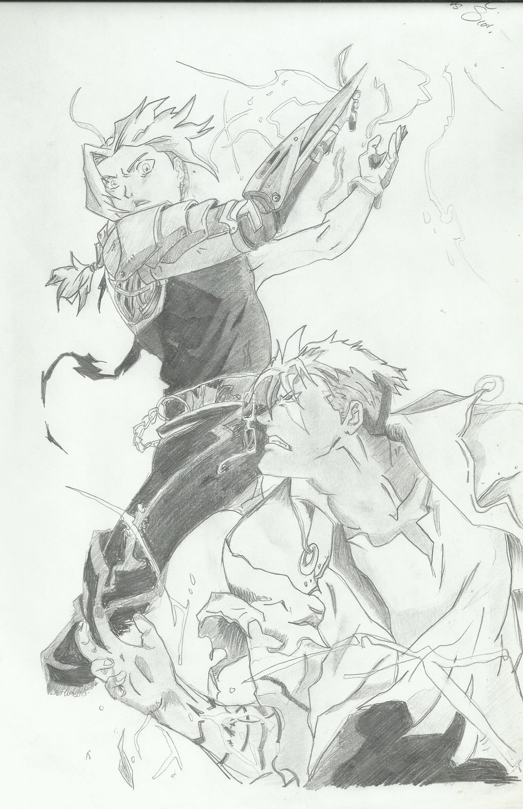 Edward Elric VS Scar