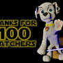 Thank You for 100 Watchers!
