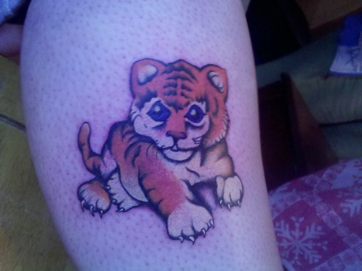 Tiger Cub Tattoo by chris-187 on DeviantArt Tiger Cub Tattoo by chris-187 on DeviantArt