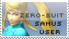 Zero-Suit Samus Stamp by yukidarkfan