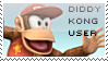 Diddy Kong Stamp by yukidarkfan