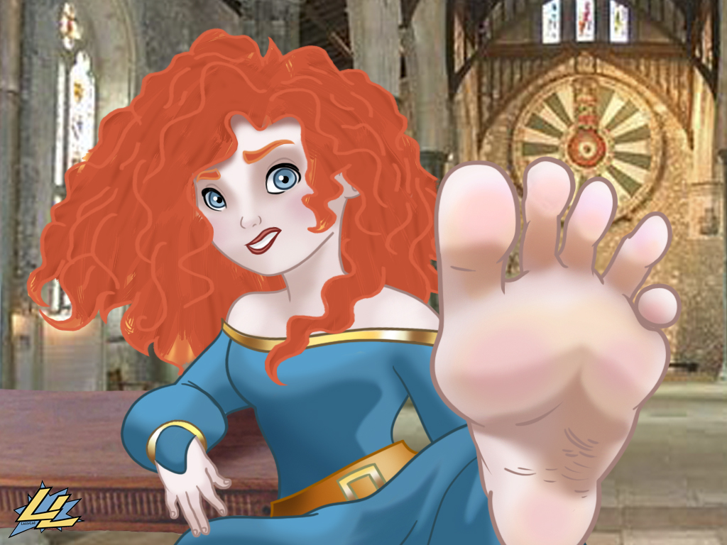 Merida's Scottish Feet