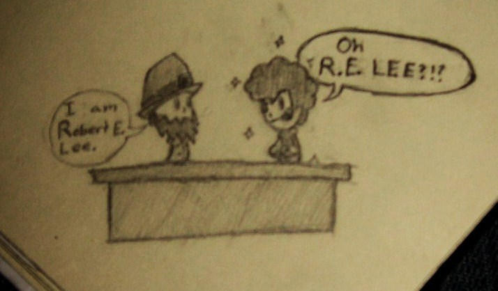 Cartoon R. Lee Robert E. Lee comic by LdActionHero on DeviantArt