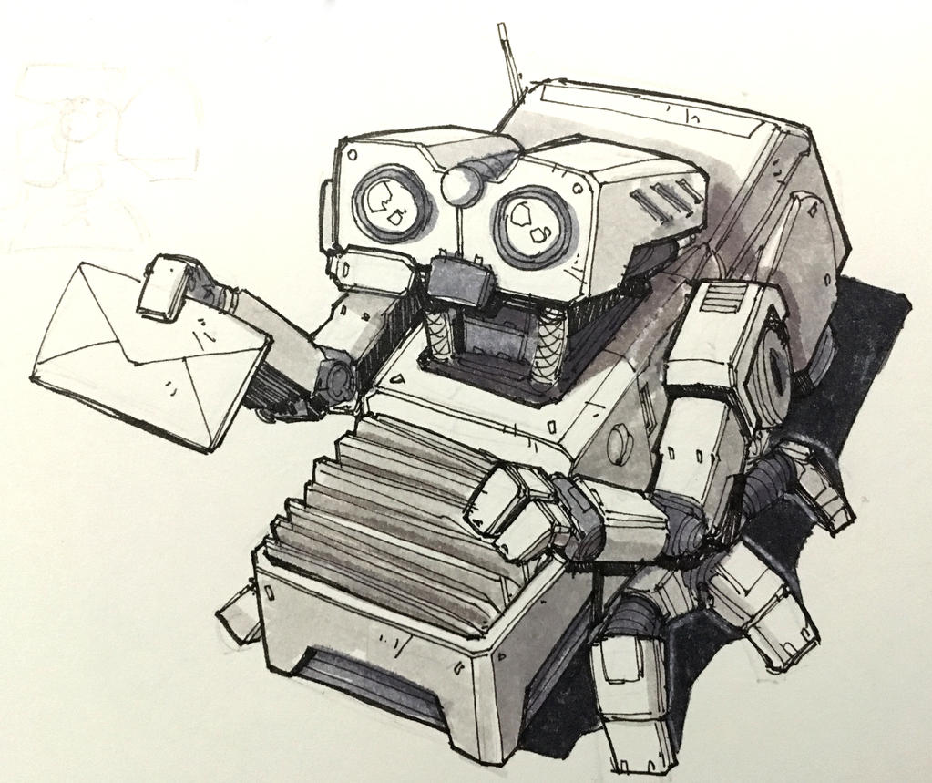 50 Robots: Mail Delivery Bot by BryanSevilla