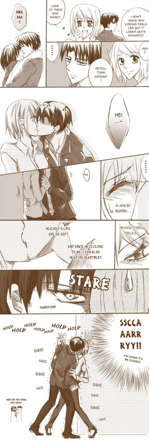 Heichou's kiss