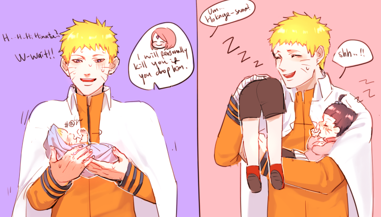 Naruto and his babies by pposong on DeviantArt