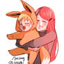 Baby Naruto with mommy