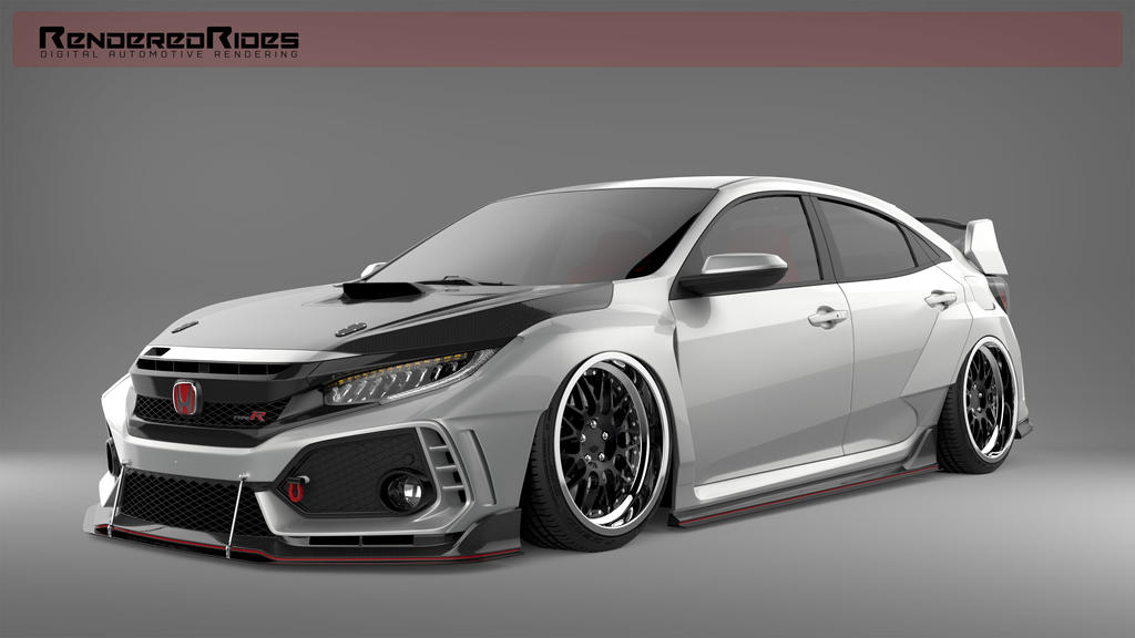Widebody Civic Type R by SamauriPizzaCats on DeviantArt