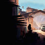 Beautiful Oriental City in Pixar Style - Wallpaper