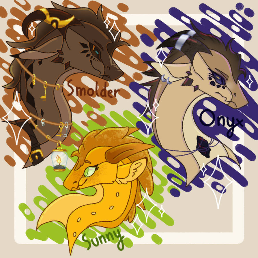 Sandwing Patterns Sandwing Royalty | Part 3 by EmberxMoonDragon on DeviantArt