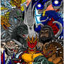 13 Kaiju commission print