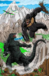 King Kong vs Godzilla by kaijuverse