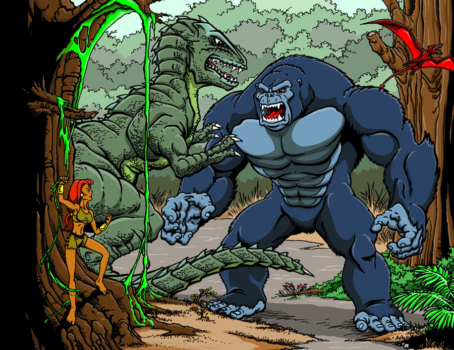 Kong animated series by kaijuverse on DeviantArt