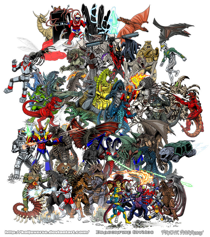 Tableau Battle Deviantart Giant Battle Poster Test by kaijuverse on DeviantArt