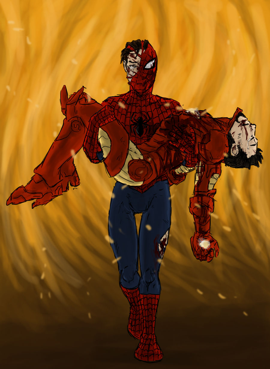 Ironman+Spiderman : revenge by LadyNorthstar on DeviantArt