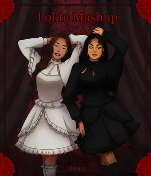 Lolita Mashup - Rose sisters