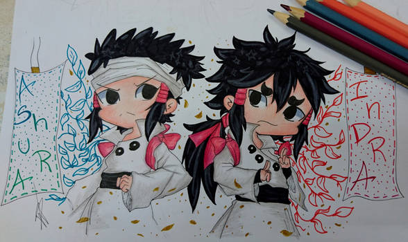 Chibi: Indra y Ashura