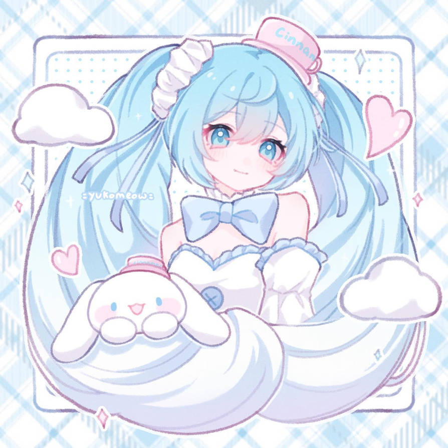Fanart Hatsunemiku X Cinnamoroll By Yukomeow0222 On DeviantArt fanart-hatsunemiku-x-cinnamoroll-by-yukomeow0222-on-deviantart