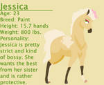 Jessica Reference Sheet by flawless-brony