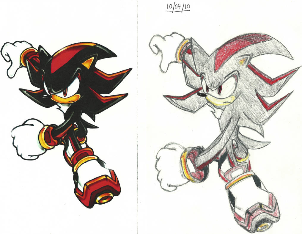 Shadow the Hedgehog Running by BlinkingShadowz on DeviantArt