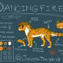 Dancingfire reference sheet