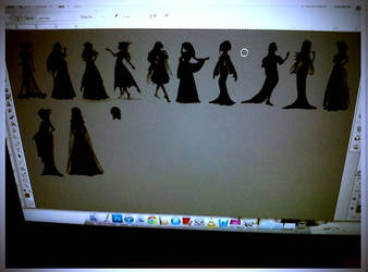 Silhouettes of Odil