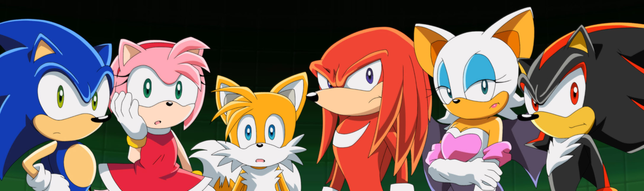 Sonic X:.Sonic,Shadow,and Amy by Meggie-Meg on DeviantArt