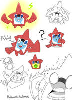 Here is some Rotom fanart~