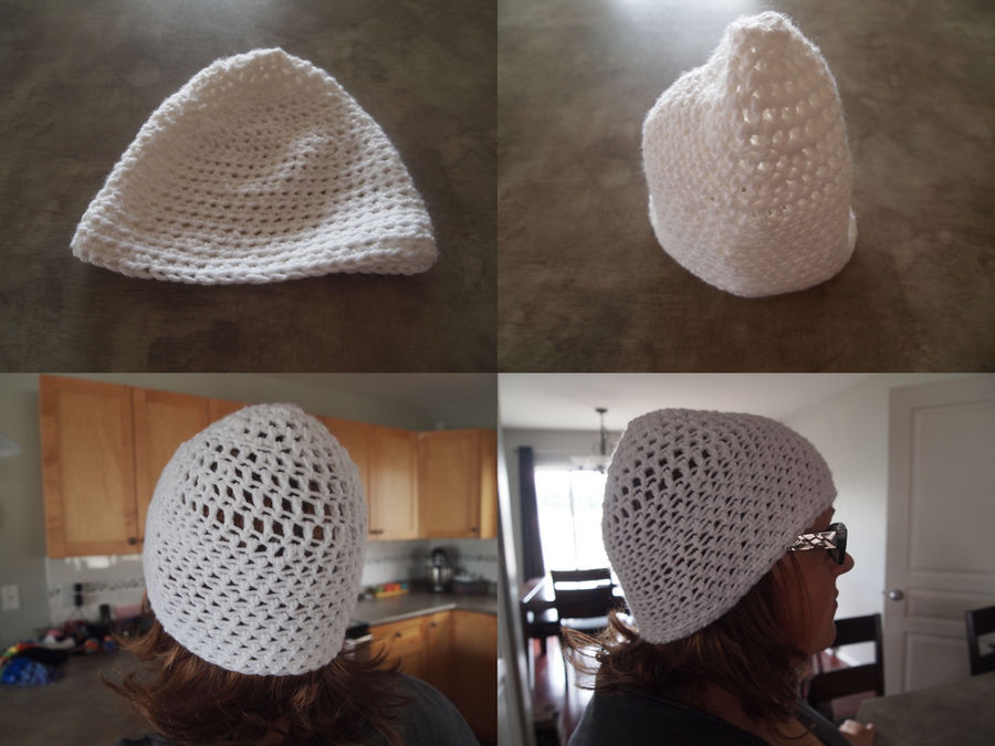 White Beanie