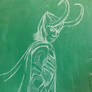 Chalk Loki