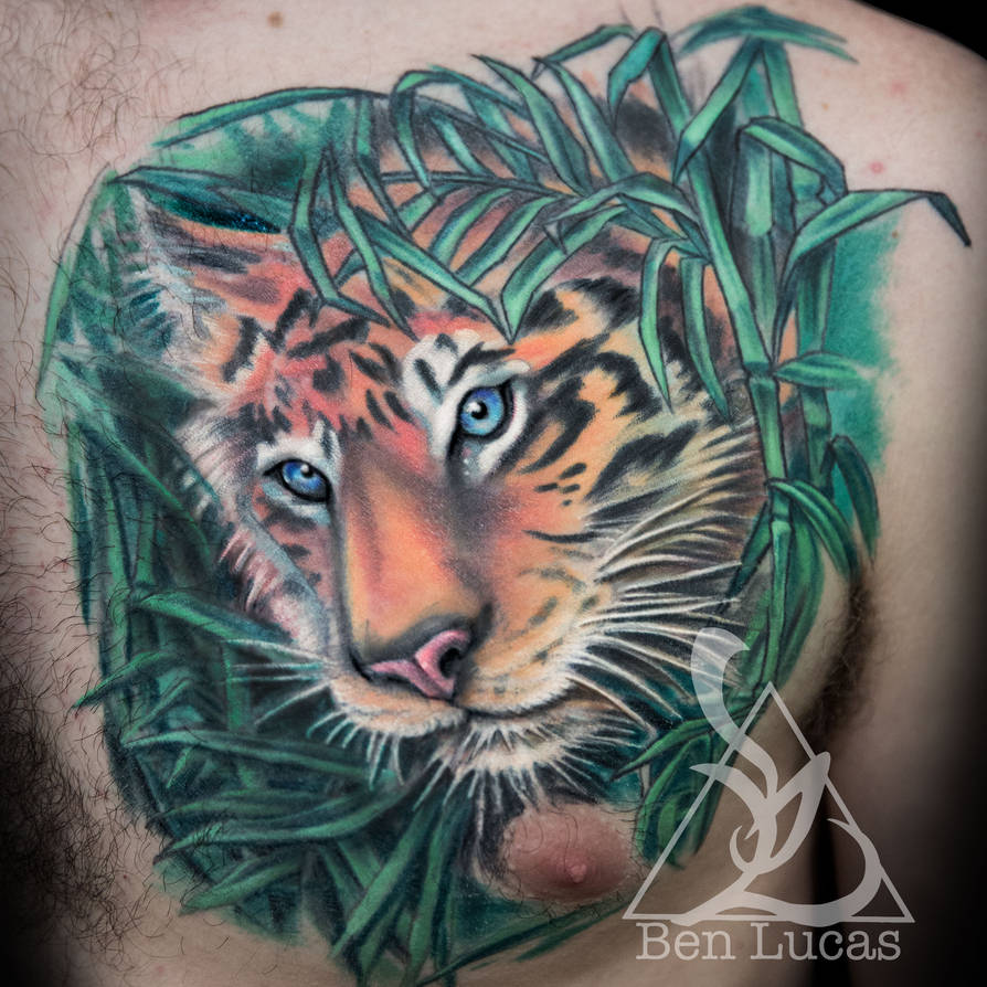 Tiger-chest-tattoo-eye-of-jade by Ben-Lucas on DeviantArt