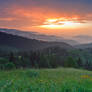 Sunrise of Bukovina..