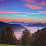 Fog over the valley