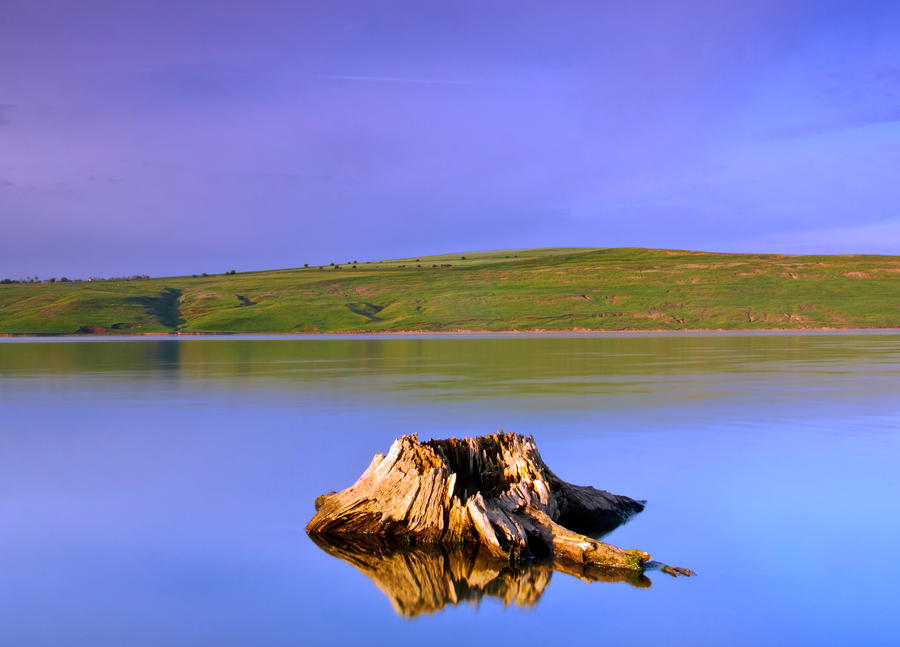 Morning on the lake