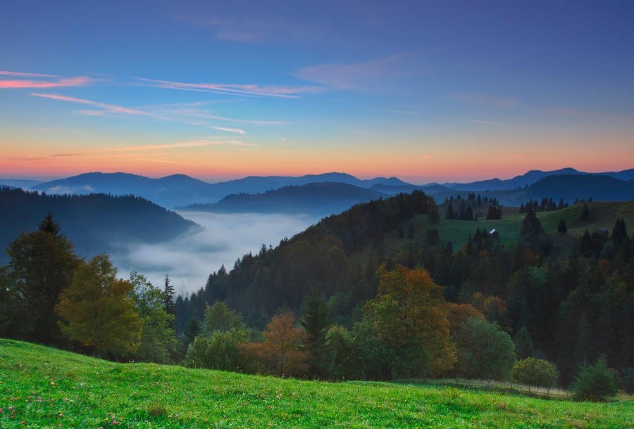 Autumn landscape.