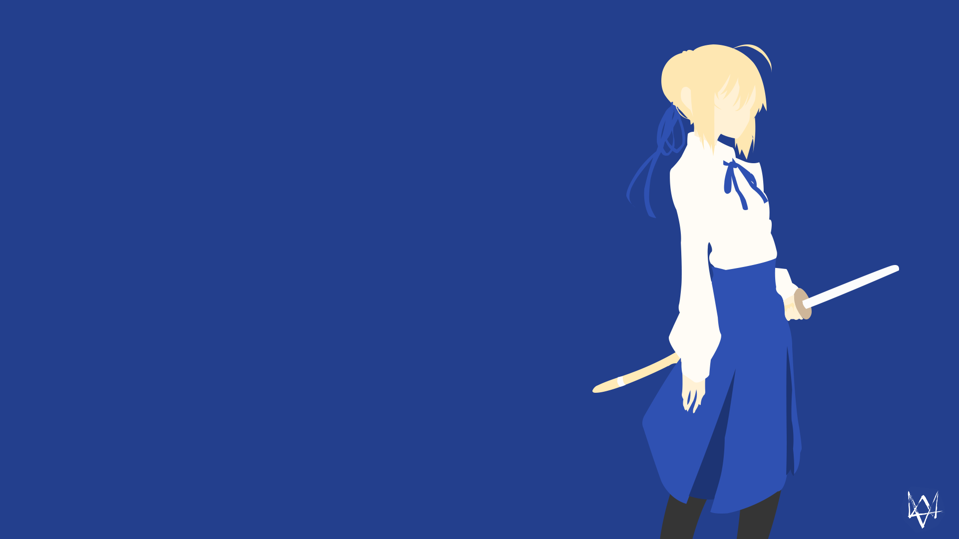 Saber | Fate/Stay Night Minimalist Anime by Lucifer012 on DeviantArt