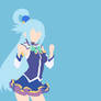 Aqua | KonoSuba Minimalist Anime