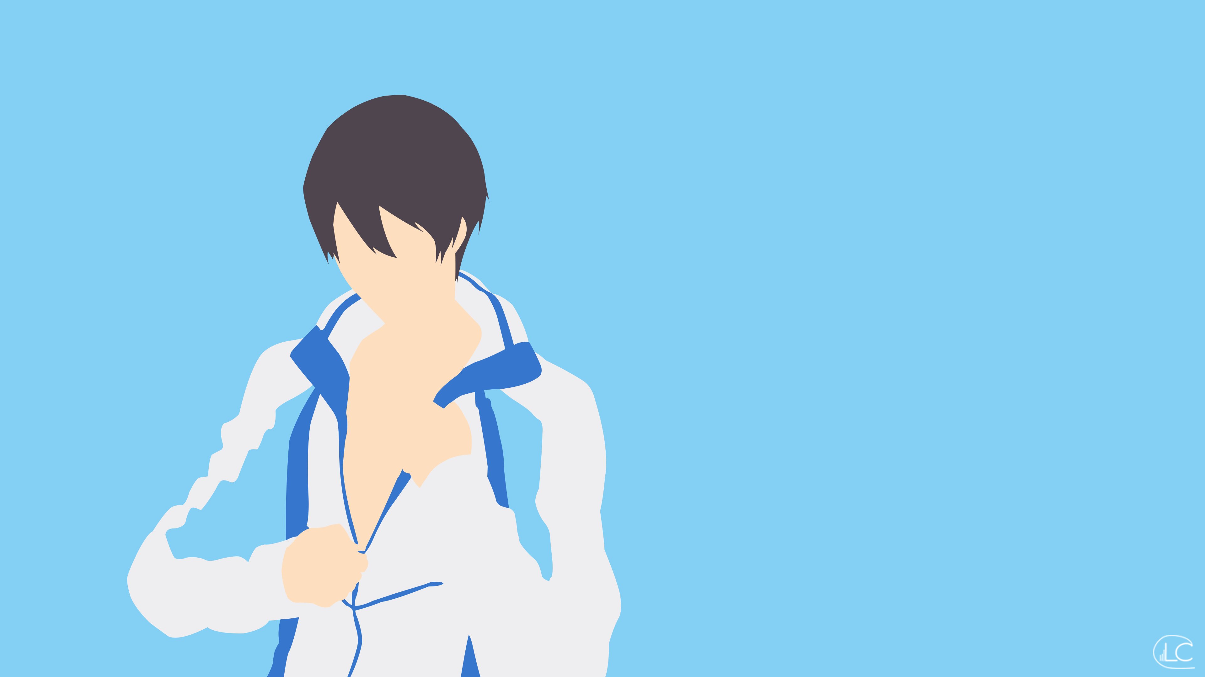 Haruka Nanase | Free Minimalist Anime