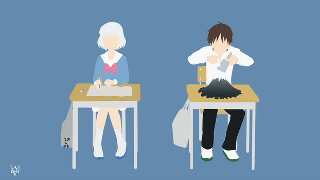 Tonari no Seki-kun Minimalist Anime