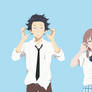 Koe No Katachi Minimalist Anime