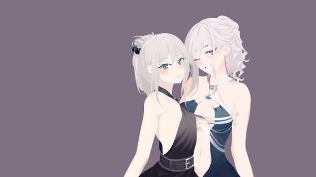 AN-94 and AK-12 Girls Frontline Minimalist