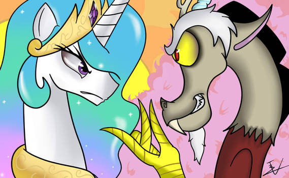 MLP : Celestia and Discord