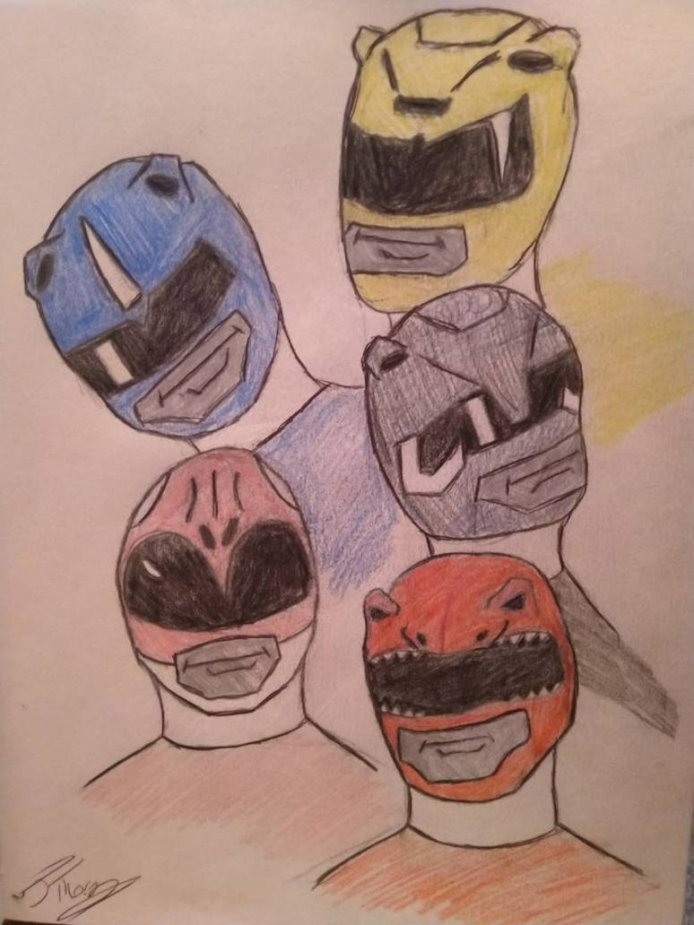 power rangers by JamestheShadow on DeviantArt